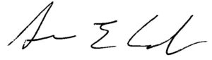 Susan Lamb signature