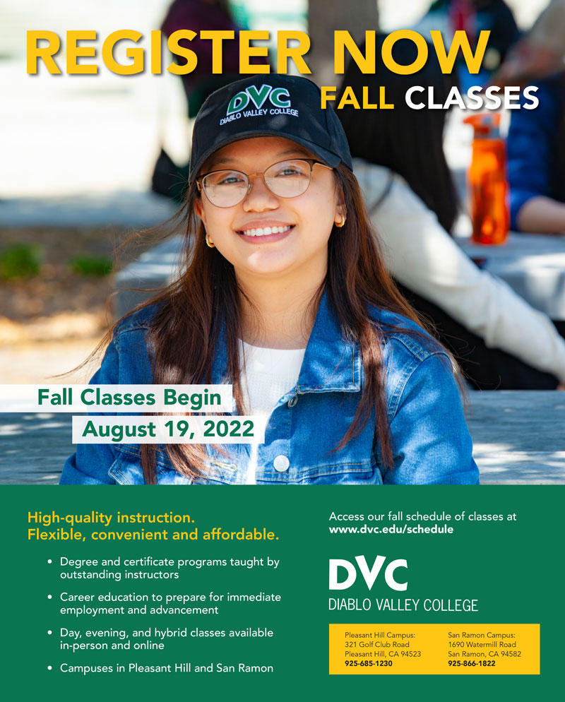 Register Now for Fall Classes Summer/Fall 2022, Volume 5 Issue 1