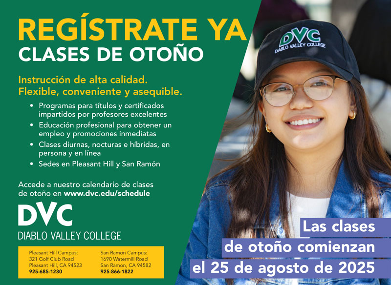 Registration ad in Spanish