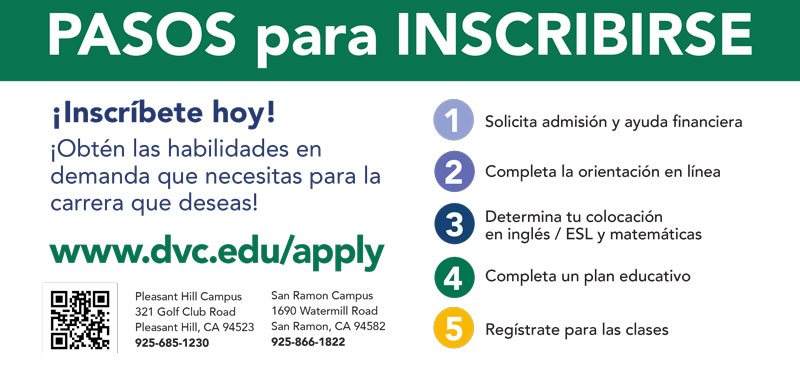 Step to enroll in Spanish